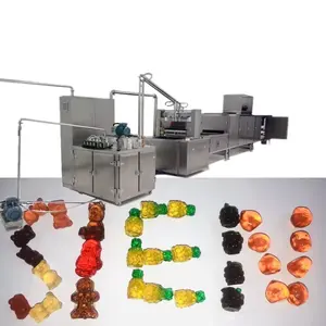 Automatische Verschillende Vorm Gummy Jelly Candy Maken Machines Gummy Beer Jelly Zacht Snoep Maken Machine