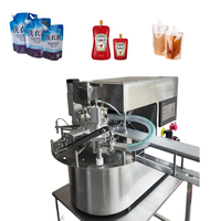 Machine Automatique de Remplissage et Bouchage par Aspiration pour Sacs Sachets Poches de Détergent Liquide, Savon Liquide, Shampooing, Jus et Crème Cosmétique