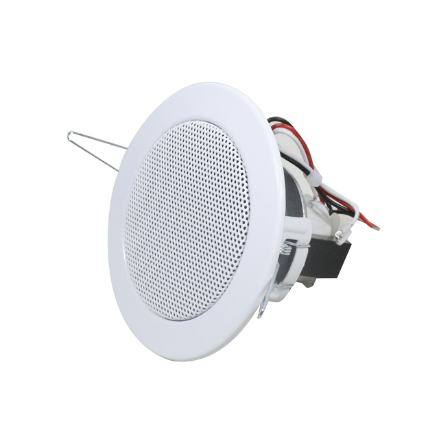 Speaker Box Hifi Sound Mini 3/6W Full Range Metal 2.5 Inch PA and BGM Small Ceiling Speaker