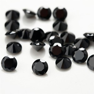 <span class=keywords><strong>Precio</strong></span> por Quilate de <span class=keywords><strong>Diamante</strong></span> Moissanita <span class=keywords><strong>Negro</strong></span> de 8mm, Venta al por Mayor de Circonita Cúbica - Product Image 2