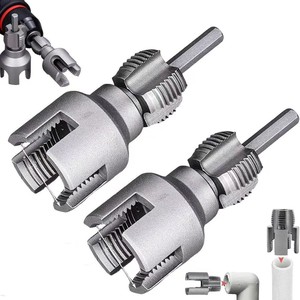 Kit de Filetage de Tuyaux PVC Compatible avec Perceuse Électrique Intégrée – Outil de Filetage Interne et Externe pour la Coupe et la Formation des Tuyaux - Product Image 6