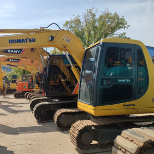 Excavadora Usada KOMATSU PC56 de Tamaño Mini, 5 Toneladas, Pocas Horas, Excavadora de Orugas Japonesa de Segunda Mano en Venta - Product Image 1