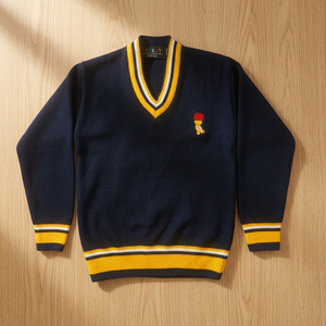 Nueva tendencia popular Proveedor indio Uniforme escolar con cuello en V para niños Durable y distribuido globalmente a granel - Product Image 3