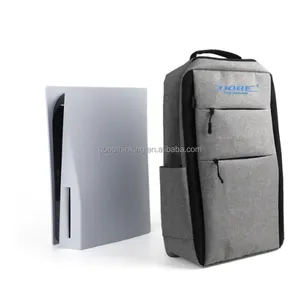 Mochila portátil para console PS5 Xbox One S Series, bolsa de viagem com capa de armazenamento multifuncional