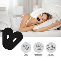 Patchs respiratoires nasaux respirants anti-ronflement, bandes adhésives pour la bouche pour des nuits calmes
