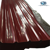 Feuille de toiture Tuiles Types/couleur Feuille de toit en zinc Prix bas aux Philippines pour plafond moins cher