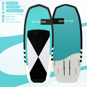 Tabla de Surf de Fibra de Carbono JFS FB02, Color Verde, Hydrofoil Wingfoil, con Capacidad de Carga de 150 kg, para Principiantes en Deportes Acuáticos y Surf - Product Image 1