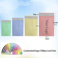 Sac de vêtements en papier couché glassine biodégradable et recyclable, écologique, imprimé à l'écran, rectangulaire, transparent, imperméable