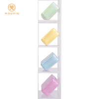 Étui à lunettes de soleil en métal brillant de luxe, boîte à lunettes personnalisée de couleur vive pour le rangement en voyage