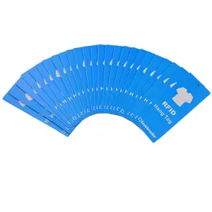 Concurrerende Prijs Uhf Rfid Papieren Labels Kleding Magazijn Verkoopt Sticker Hang Tag