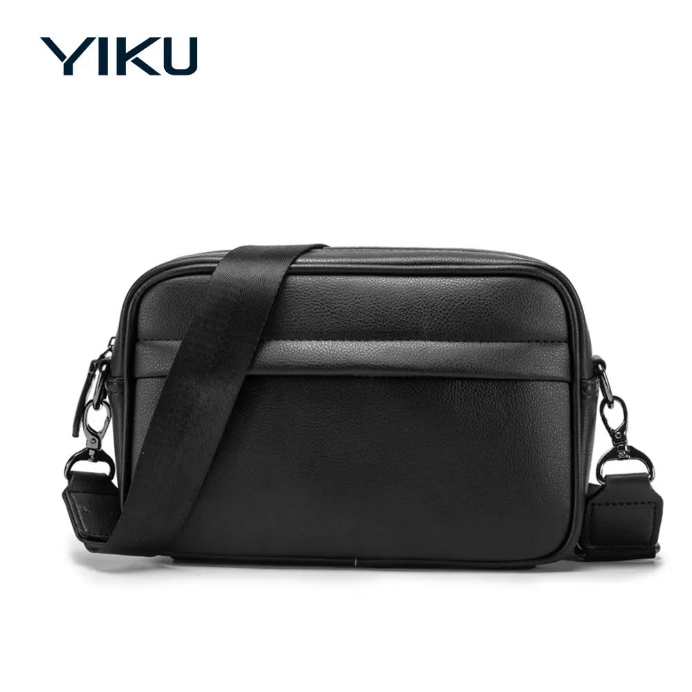 Custom man crossbody bag PU Leather leather Shoulder Bag Small Messenger Bag for Men