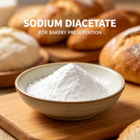 Diacétate de sodium E262 en poudre CAS126-96-5 FEMA3900 de qualité alimentaire Casher Halal Additif antimicrobien pour snacks, condiments et aliments pour animaux