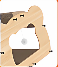 Tempat tidur kucing & penggaruk, tempat tidur kucing lapisan ganda dipertebal tidak rontok Modern tugas berat - Product Image 4