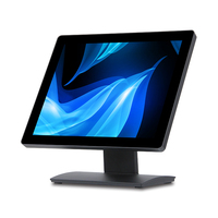 GSAN 17 Zoll 10-Punkt Kapazitiver Touchscreen-Monitor Hohe Helligkeit 1280*1024 POS-Monitor