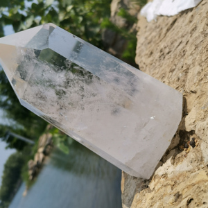 Torre de cuarzo transparente natural de gran tamaño, cristales de <span class=keywords><strong>roca</strong></span>, Varita curativa - Product Image 6