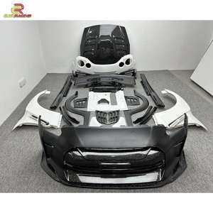 Kits de Carrocería de Fibra de Carbono Forjada Estilo Top Secret para Nissan R35 GTR 2008-2022: Parachoques Delantero, Alerón Trasero, Capó, Guardabarros, Faldones Laterales - Product Image 2