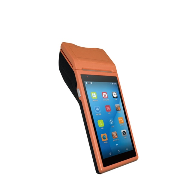 Handheld Smart Touch Screen 4G WiFi Tablet Pos System Android Pos Terminal with Printer