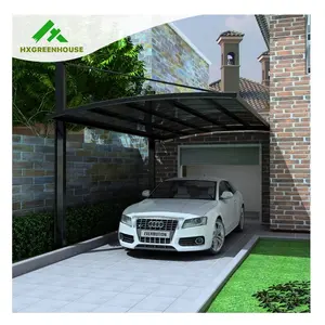 Wooden outdoor garden storage shed new innvoate metal car garage tents widely used for car parking (HX111)