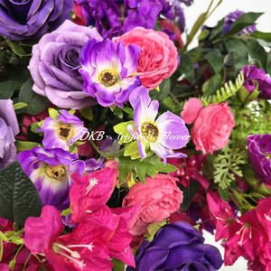 DKB Wholesale Boule de fleurs artificielles réalistes en soie pour décoration de centre de table de mariage - Product Image 4