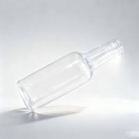 Logo personnalisé, bouteille de vin miniature en PET de 50 ml avec bouchon en aluminium pour alcool, vin, liqueur, jus, bière, champagne, soda et whisky