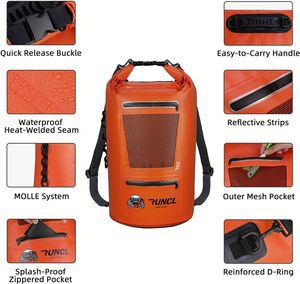 <span class=keywords><strong>Sac</strong></span> étanche léger pour le voyage, le camping, les sports de plein air, la <span class=keywords><strong>randonnée</strong></span>, les activités nautiques, <span class=keywords><strong>sac</strong></span> de voyage pour femmes, tendance, grande capacité - Product Image 2