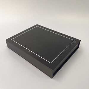 Caja de cartón en forma de libro Caja de regalo con tapa magnética personalizable para productos de salud Cosméticos Embalaje vacío - Product Image 2