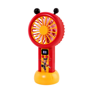 Ventilateur portable Nezha Little Hero avec affichage numérique, 100 niveaux de vitesse, fonctionne sur batterie, avec base - Product Image 5