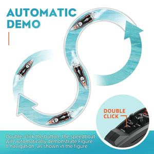 HJ816 2.4G 55km/h <b>Remote</b> <b>Control</b> Waterproof High Speed Yacht <b>Boat</b> Brushless DC Motor <b>Boat</b> - Product Image 3