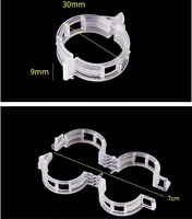 Clips de support réutilisables en plastique pour plantes grimpantes, outil pour vignobles, ruban de fixation pour tiges de légumes, équipement d'irrigation et d'hydroponie