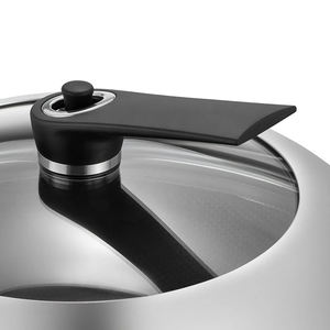 Juego de utensilios de cocina de cerámica <span class=keywords><strong>para</strong></span> cocinar en casa Master Chef superventas, sartén con revestimiento antiadherente <span class=keywords><strong>Wok</strong></span> de acero inoxidable Triply de nido de abeja - Product Image 5