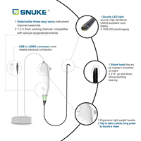 Nouvel endoscope vétérinaire portable USB haute définition personnalisable spécifique aux reptiles, endoscope médical réutilisable