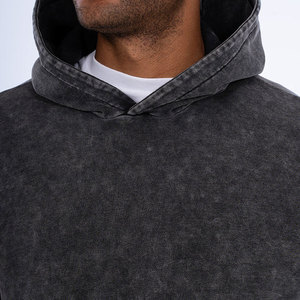 Nueva Llegada, Sudadera con Capucha Estilo Acid Wash, Personalizable, Transpirable, para Invierno, Precios al por Mayor, Fabricación Personalizada OEM - Product Image 4