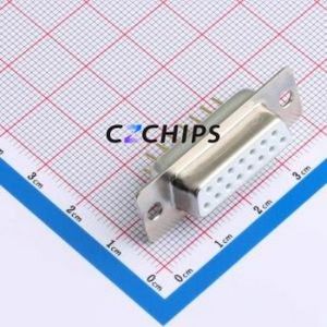 X0215FC2W1 D-Sub/VGA Connector Through hole Component (THT) Connector Standard D-Sub Female 15P Through Hole - Product Image 1