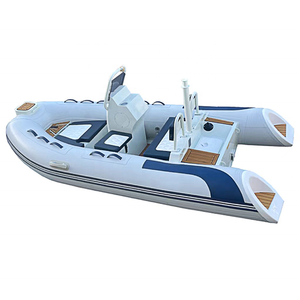 Bateaux pneumatiques semi-rigides en aluminium de 11 pieds (330 cm) en PVC/ORCA Hypalon pour la pêche - Product Image 2