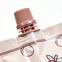 Pochette à bec verseur personnalisée recyclable 200 ml pour eau, liquides, gelée de fruits, beurre de cacahuète, boissons, sachet debout en plastique, emballage