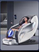 Fauteuil de massage électrique best-seller, canapé à double mouvement, 12 modes automatiques, pétrissage des mollets, fauteuil de massage électrique corps entier zéro gravité