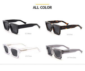 2024 nueva fábrica de China personalizada de alta calidad 2024 gafas de sol hombres mujeres TAC lentes 2024 viaje UV400 gafas de sol de acetato al aire libre - Product Image 5