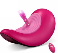 Scarletsin Elektrischer Holzpferd-Vibrator Weibliche Masturbation Fernbedienung Multi-Speed-Vibration 10 Segment-Frequenz