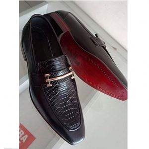 Mocasines de Cuero Genuino para Hombre, Cómodos, Personalizables, Elegantes, Sin Cordones, para Oficina, Fiestas, Salidas Casuales, Invierno - Product Image 2