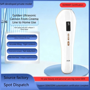 Dispositivo de Belleza Ultrasónico Gold V para Lifting Facial, Antiarrugas, Reafirmante, Eliminación de Papada, Rejuvenecimiento de Colágeno, Uso Doméstico - Product Image 5