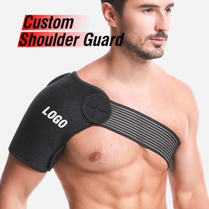 Supporto per Spalla Regolabile OEM Traspirante in Maglia Fascia di Compressione per Alleviare il Dolore alla Spalla - Product Image 1