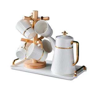 Taza <span class=keywords><strong>de</strong></span> Cerámica <span class=keywords><strong>de</strong></span> Alta Gama Estilo Europeo, Elegante Taza para Agua, Café y Té - Product Image 3