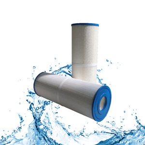 ไส้กรองแบบจีบขนาด 1/20/50 ไมครอน 20 นิ้ว สำหรับสระว่ายน้ำ ขนาดใหญ่พิเศษ สีฟ้า สำหรับกรองตะกอนในน้ำ - Product Image 1