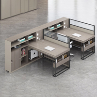 Bureau Bureau Bureau Personnel Bureau Simple Moderne Écran Station Casier Partition Employé Bureau D'ordinateur