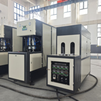 Machine de soufflage semi-automatique LONES LS-B3l pour PET/PP avec PLC et moteur, haute productivité, force de serrage de 14000 kN