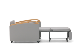 Divano per Infusione Ospedaliero dal Design Moderno con Supporto Regolabile per Sdraiarsi, Sedia Letto Ospedaliera, Sedia per Accompagnatori in Sala d'Attesa - Product Image 2