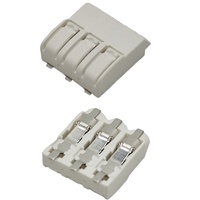 Bloque de terminales SMD PCB 2060-451/452/453/998-404 con botón pulsador, espaciado de 0.75mm², 4mm, 1P, 2 polos, 3 polos, terminal 2060-451 452 453/998-404