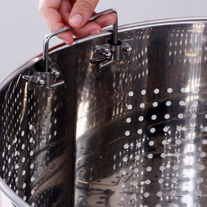 청자 ZY0115-C01 가재찜기 스테인리스 스틸 찜통 거름망 디자인 해산물 찜기 파티 모임용 - Product Image 5