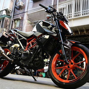 Nuevo Alerón Lateral de Motocicleta en Material ABS Negro, Alerón Fijo Aerodinámico, Deflector de Viento Competitivo para KTM <span class=keywords><strong>DUKE</strong></span> 390 2017 - Product Image 3