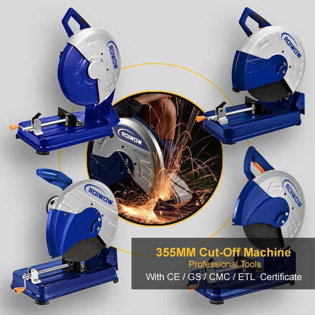 Factory 355MM Electric Metal Cut-Off Machine 2000W Power Tools Cut Off ...